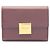 Yves Saint Laurent Bordeaux Leather Card Case