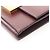 Yves Saint Laurent Bordeaux Leather Card Case - view 6