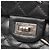 Borsa a tracolla Chanel 2.55 Matelassé Mademoiselle Chain Double Flap Nero - vista 7