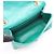 Borsa a tracolla Chanel 2.55 in pelle di vitello verde - vista 3