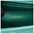 Borsa a tracolla Chanel 2.55 in pelle di vitello verde - vista 4