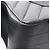 Borsa a tracolla Chanel V-stitch Chevron Double Flap Nero - vista 11