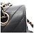 Borsa a tracolla Chanel V-stitch Chevron Double Flap Nero - vista 14
