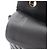 Borsa a tracolla Chanel V-stitch Chevron Double Flap Nero - vista 9
