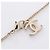 Collana Chanel Year Gift 2025 Coco Mark Bambi Bianco D'oro Verde - vista 5