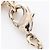 Collana Chanel Year Gift 2025 Coco Mark Bambi Bianco D'oro Verde - vista 6