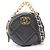 Borsa a tracolla Chanel 19 in agnello trapuntato Nero