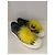 Fendi Monster Sneaker Slip-on Pelle Nera Nero Giallo - vista 3