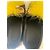 Fendi Monster Sneaker Slip-on Pelle Nera Nero Giallo - vista 5