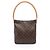 Borsa a Spalla Louis Vuitton Monogram Looping GM Marrone