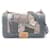 Borsa a Spalla Chanel Boy Patchwork Blu Multicolore  - vista 1
