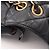 Timeless Borsa a Spalla Chanel Matelassé Double Flap Icon Charm Nero - vista 9
