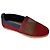 Fendi FF Mesh Espadrilles Canvas Rot/Blau Braun - Ansicht 2