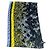 Sciarpa Marc Cain in seta e cotone con stampa stelle e serpente Nero Verde Grigio Giallo Blu chiaro