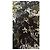 Sciarpa Marc Cain in seta e cotone con stampa stelle e serpente Nero Verde Grigio Giallo Blu chiaro - vista 6