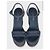 Sandali con zeppa in denim blu Chanel, Taglia 39.5 usato - vista 2