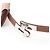 Hermès Hermes Kelly Pocket 18 Gold Belt Braun Silber - Ansicht 3