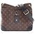 Borsa a tracolla Louis Vuitton Odeon NM MM Marrone Nero