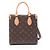 Louis Vuitton Sac Plat BB Borsa 2-Way Marrone