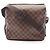 Borsa a tracolla Louis Vuitton Naviglio Damier Ebene Marrone