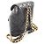 Zaino/Borsa Chanel Matelassé in agnello nero - vista 2