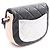 Borsa a Spalla Chanel Mini Matelassé Nero Rosa Beige - vista 2