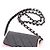 Borsa a Spalla Chanel Mini Matelassé Nero Rosa Beige - vista 9