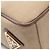 Borsa a tracolla/Borsa a mano in jacquard con LOGO Prada Marrone - vista 7