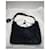 Prada Re-Edition 2000 Borsa in Spugna Nera Nero - vista 5