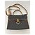 Borsa a mano Dior Monogram in tela e pelle marrone - vista 10