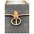 Borsa a mano Dior Monogram in tela e pelle marrone - vista 4