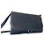 Borsa a tracolla Emanuel Ungaro in pelle nera con stemma Nero