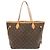 Borsa Tote Louis Vuitton Neverfull MM Monogram Marrone