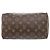 Borsa Louis Vuitton Speedy 25 Monogram Marrone - vista 3