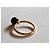 Autre Marque Anello Tiffany & Co. Hardware in oro rosa e onice nero - vista 3