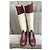 Autre Marque Calero Two-Tone Leather Riding Boots Size 38 Brown Beige - view 10
