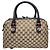 Gucci Borsa Boston GG Canvas Match Beige Marrone