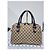 Gucci Borsa Boston GG Canvas Match Beige Marrone - vista 13