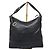 Gucci Interlocking G Hobo-Tasche aus Leder - Schwarz