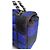 Chanel 13P Runway Blue Black Jersey Classic Medium Single Flap Bag SHW Nero Silver hardware - vista 15