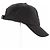 Gorra de algodón negra Yves Salomon ALO - vista 2