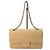 Chanel A01112 Lambskin Matelassé 25 Bolso de Hombro Beige