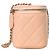 Borsa a tracolla Chanel AP1341 in pelle caviar rosa beige - vista 4
