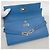 Hermès Kelly Long Wallet aus blauem Epsom-Leder - Ansicht 12