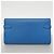 Hermès Kelly Long Wallet aus blauem Epsom-Leder - Ansicht 13