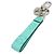 Llavero Slim Taigarama Dragonne Louis Vuitton Metálico Verde claro - vista 2