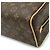 Necessaire Louis Vuitton Monogram Locker Dopp Kit Clutch Handbag Marrone - vista 4