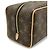 Necessaire Louis Vuitton Monogram Locker Dopp Kit Clutch Handbag Marrone - vista 5