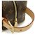 Necessaire Louis Vuitton Monogram Locker Dopp Kit Clutch Handbag Marrone - vista 6