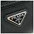 Pochette de cuero Prada VELA 1NE393 para mujer Negro - vista 11